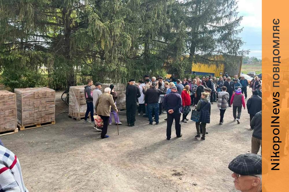 Жителі Томаківської громади сьогодні отримали продуктові набори від Global Empowerment Mission