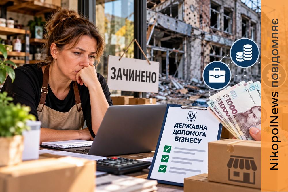 Через обстріли підприємцям Дніпропетровщини доводиться зупиняти роботу: які є види державної допомоги бізнесу