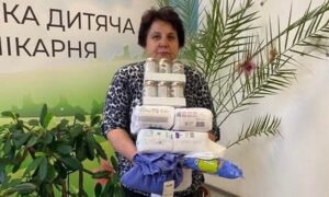 У Нікополі дитяча лікарня отримала допомогу від благодійного фонду (фото)