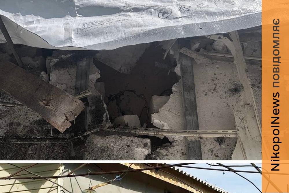У Нікополі продовжують безкоштовно відновлювати будинки, пошкоджені обстрілами (фото)