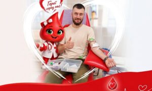 Колишній військовий з Покрова вперше став донором крові: що спонукало його до цього
