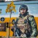 Воював з першого дня повномасштабної війни: Захиснику з Нікопольщини відкрили мурал у Києві (фото)