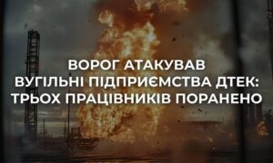 На Дніпропетровщині внаслідок масованої атаки дронів поранені 3 працівників ДТЕК