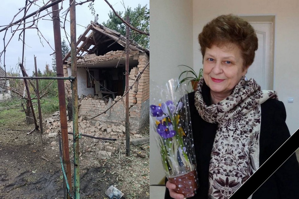 Вона просто збирала яблука…. Подробиці про загибель освітянки у Нікополі 24 жовтня